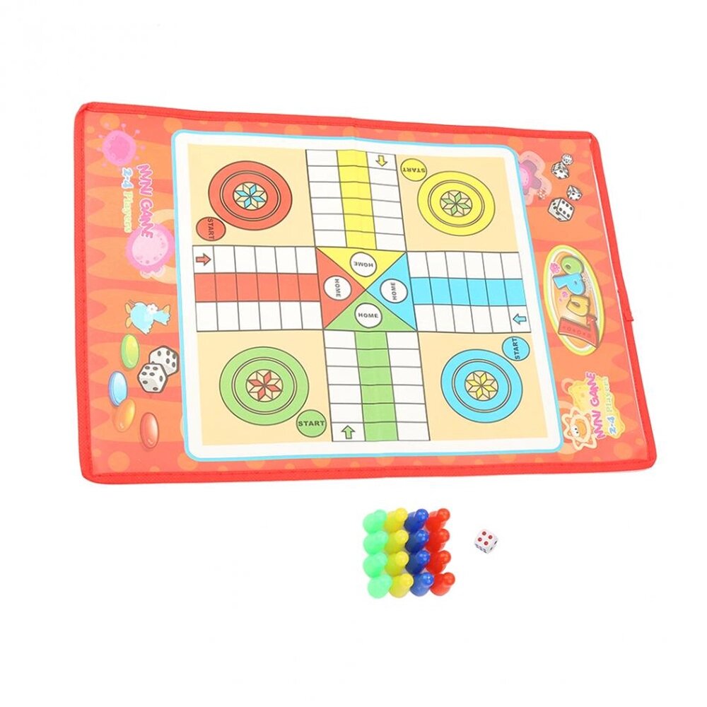 Ludo Chess Children Classic Fying Chess Game Family Party Дети Веселые Настольные Игры Развивающие Игрушки Крытый - опт