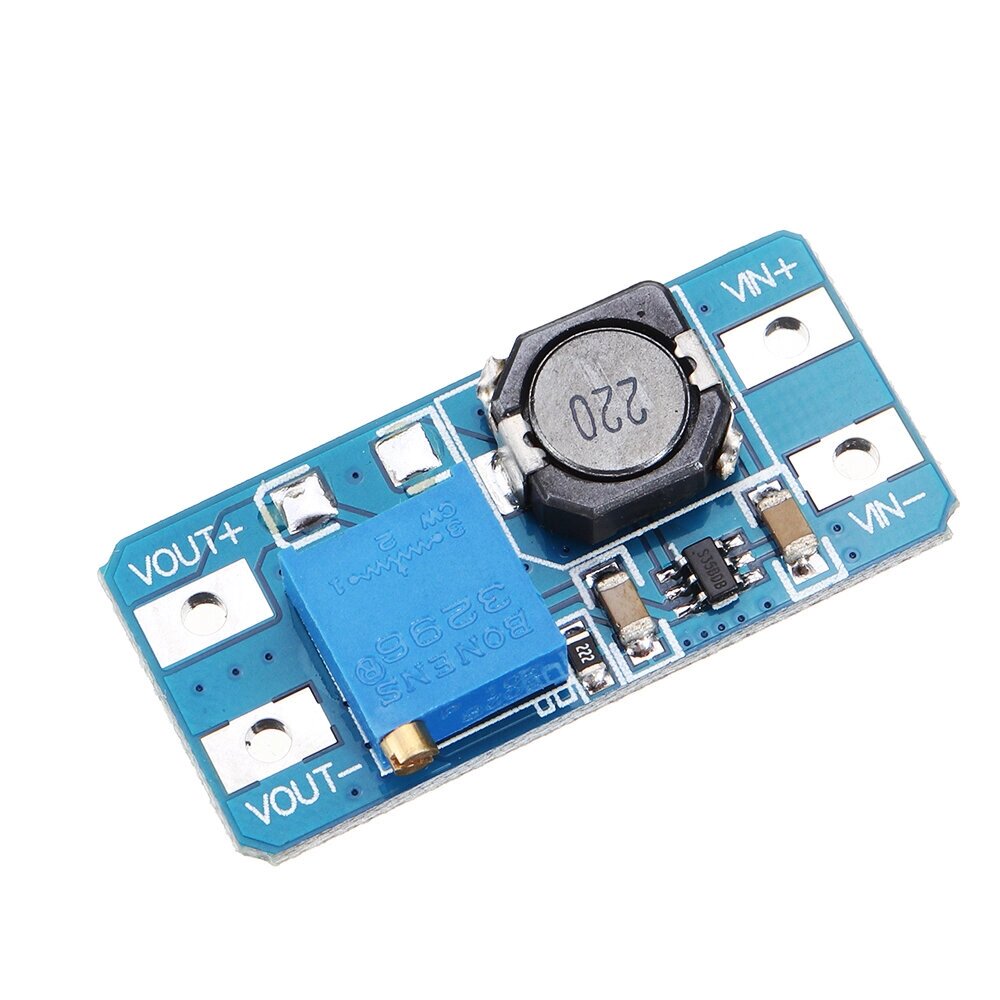 Geekcreit DC 2V-24V To 5V-28V 2A Step Up Boost Converter Power Supply Module Adjustable Regulator Board - розница