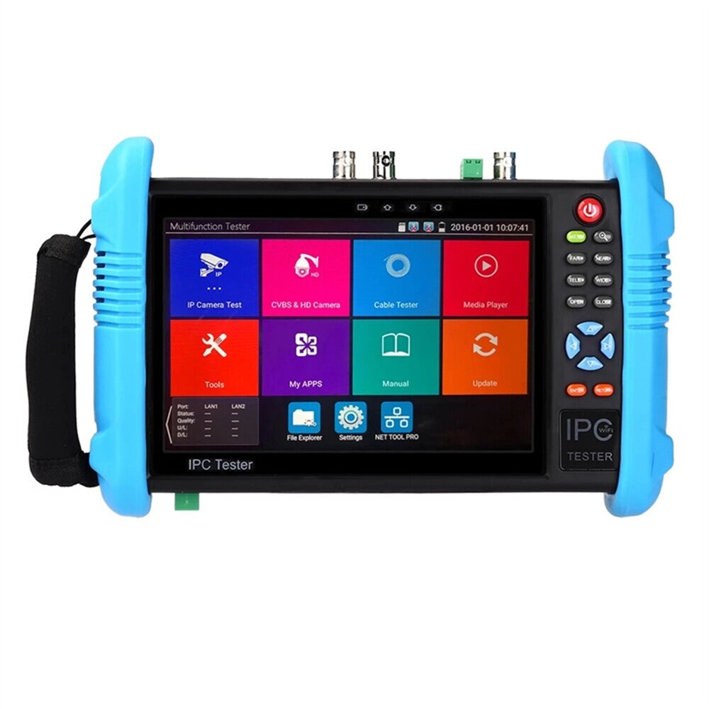 Wanglu IPC-9800ADHS-плюс CCTV IP&amp;analog камера tester test 7-inch IPS touch screen монитор CVBS tester с HD-TVI/HD/CVI/A - отзывы