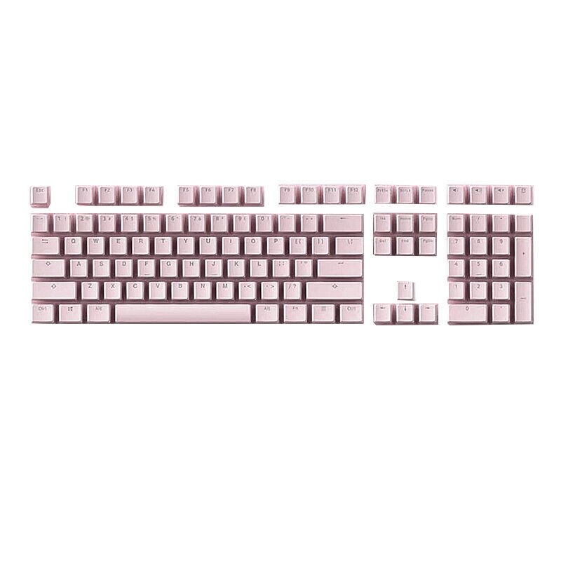 AKKO 108 Keys Розовый Sakura PBT Keycap Set OEM Профиль Two Цвет Molding Custom Keycaps для Механический клавиатур - розница