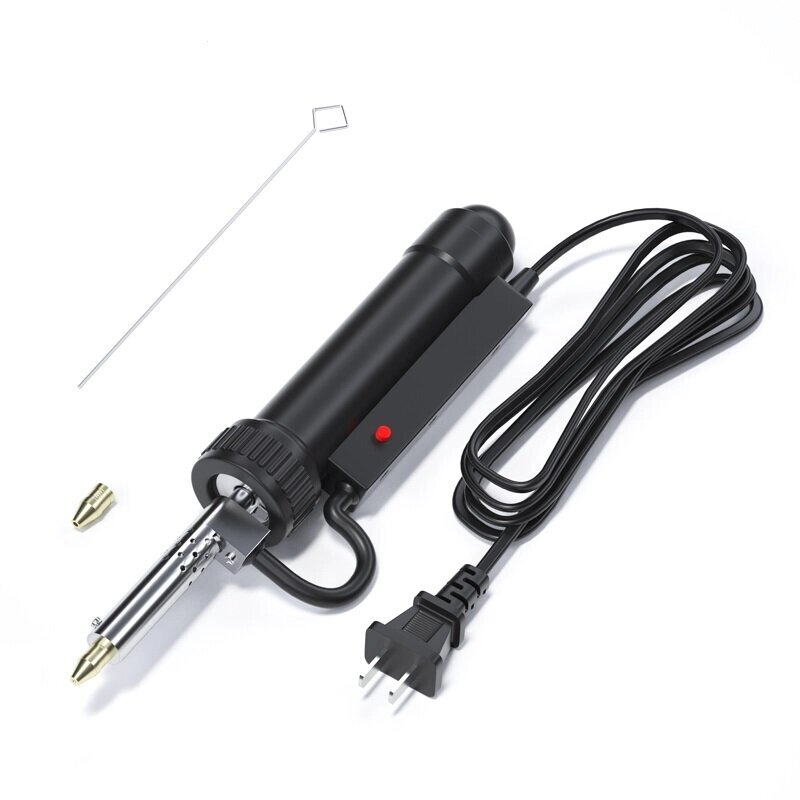 Handskit 110V/220V Electric Tin Sucker Dual-Use Electric Soldering Iron Gun Electric Heat Suction Tin Pump Electronic Di - выбрать