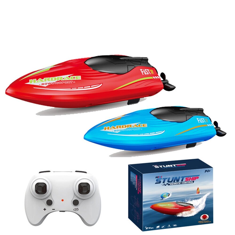 JJRC S8 RTR 2.4G RC Лодка Stunt Mini Speedboat Светодиодный Вращение на 360° Дистанционное Управление Гоночный корабль В - распродажа