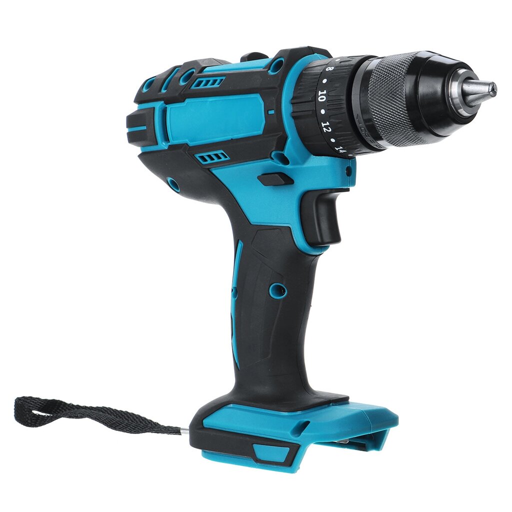 Drillpro 10mm Chuck Impact Drill 350N. m Cordless Electric Drill For Makita18V Battery 4000RPM LED Light Power Drills - распродажа