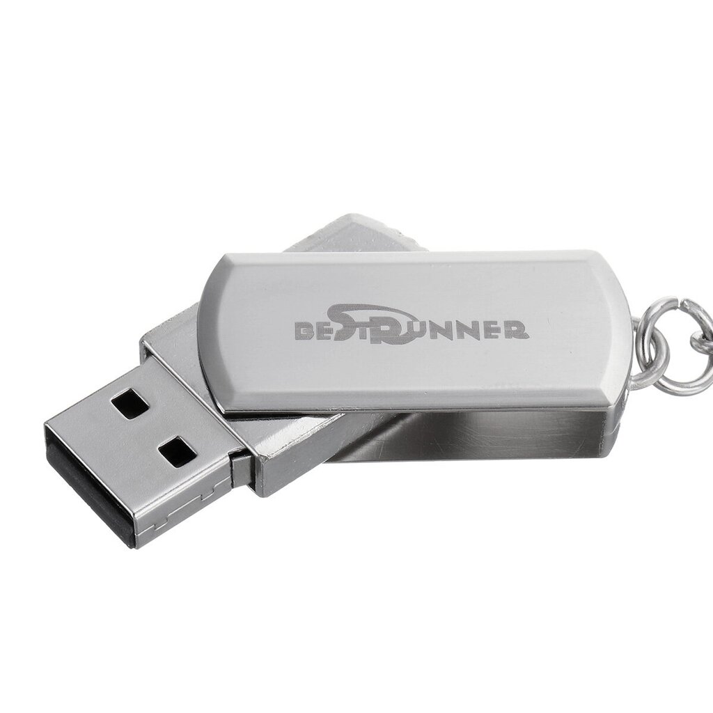 USB Flash Диск USB 2.0 16GB 32GB 64GB Вращение на 360º Металл Flash Карта памяти USB Палка Ручка Диск U Диск - Андижан