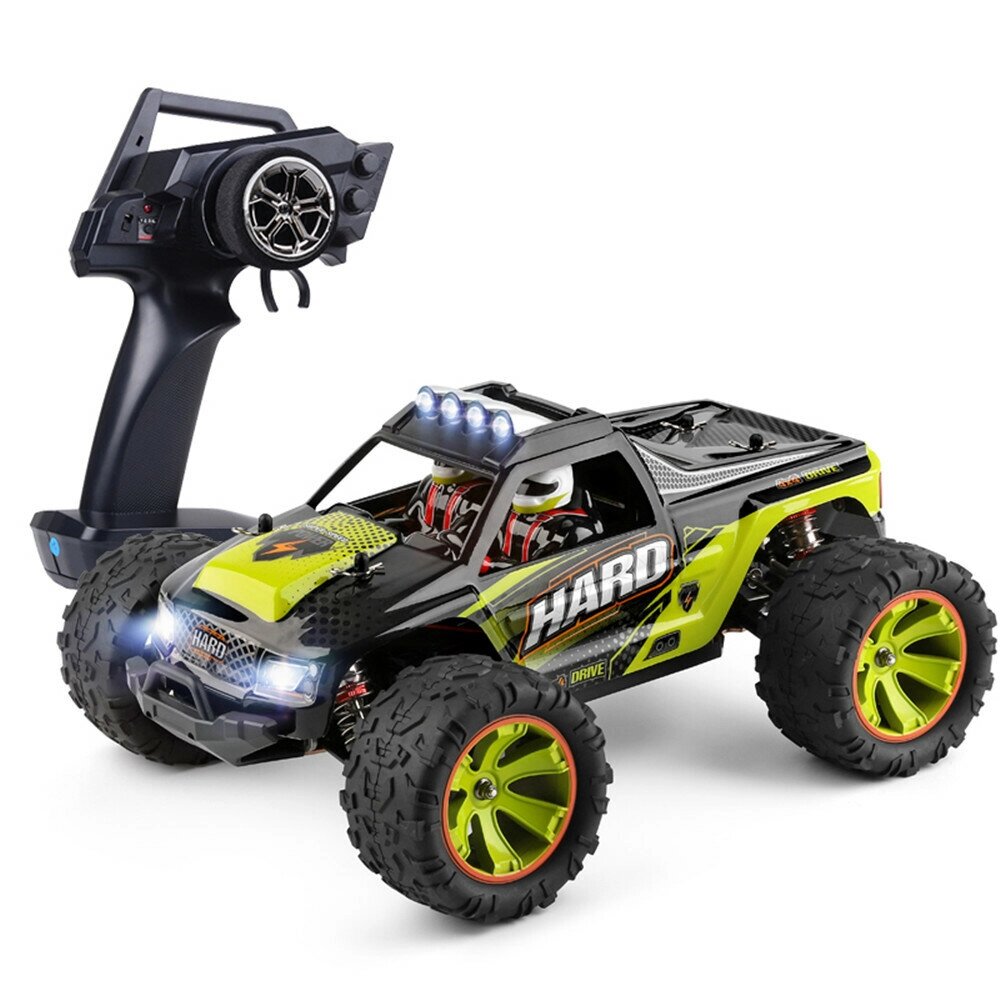 Wltoys 144002 RTR 1/14 2.4G 4WD 50 км/ч RC Авто Транспортные средства Матовый Светодиодный Игрушки для грузовиков - Андижан