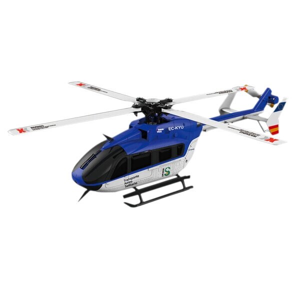 XK K124 6-канальный Бесколлекторный EC145 3D6G Вертолет BNF - акции