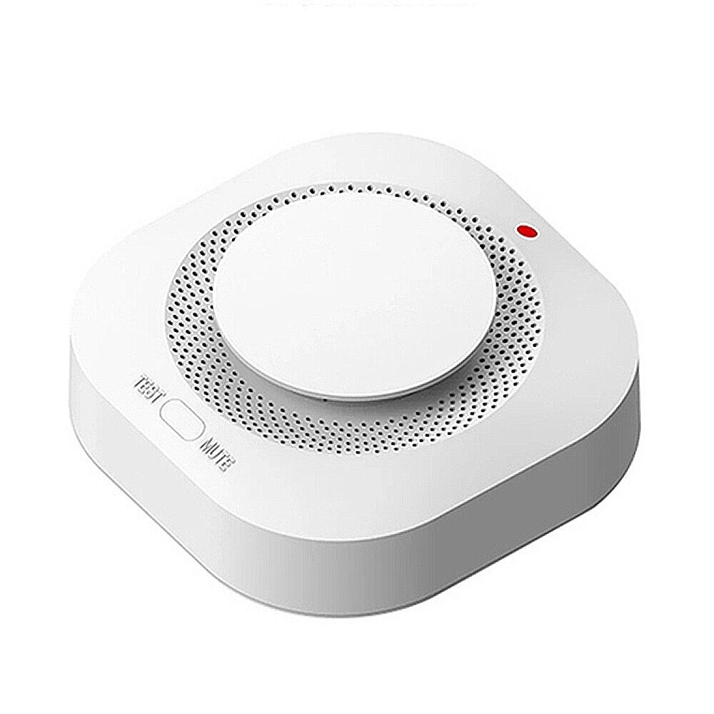 Tuya Wifi Smoke Датчик Fire Detection Alarm Smart Home Security Fire Protection Work with Alexa Google Home - доставка