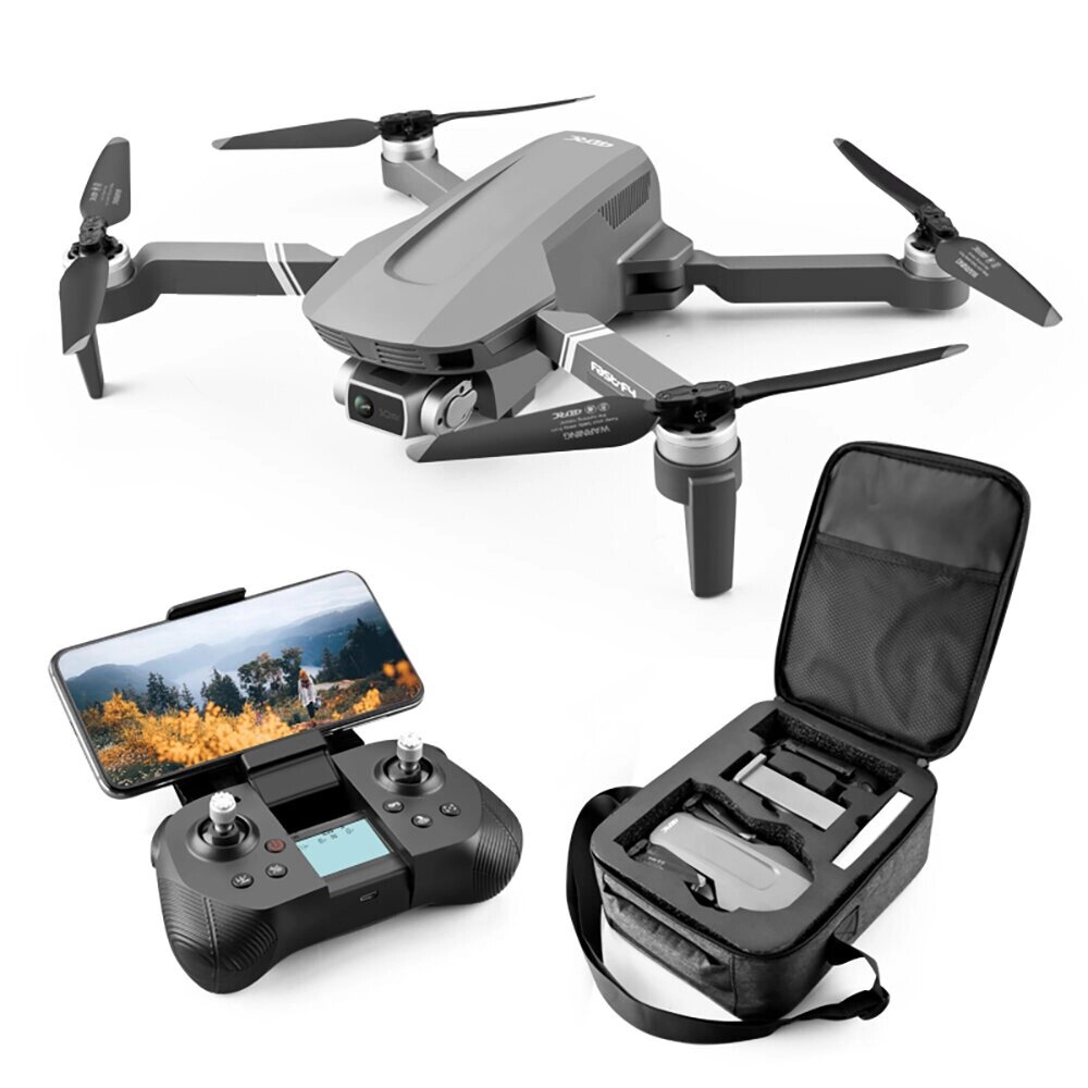 4DRC F4 GPS 5G WIFI 2KM FPV with 4К HD камера 2-axis Gimbal Optical Flow Positioning Brushless Foldable RC Quadcopter Dr - скидка