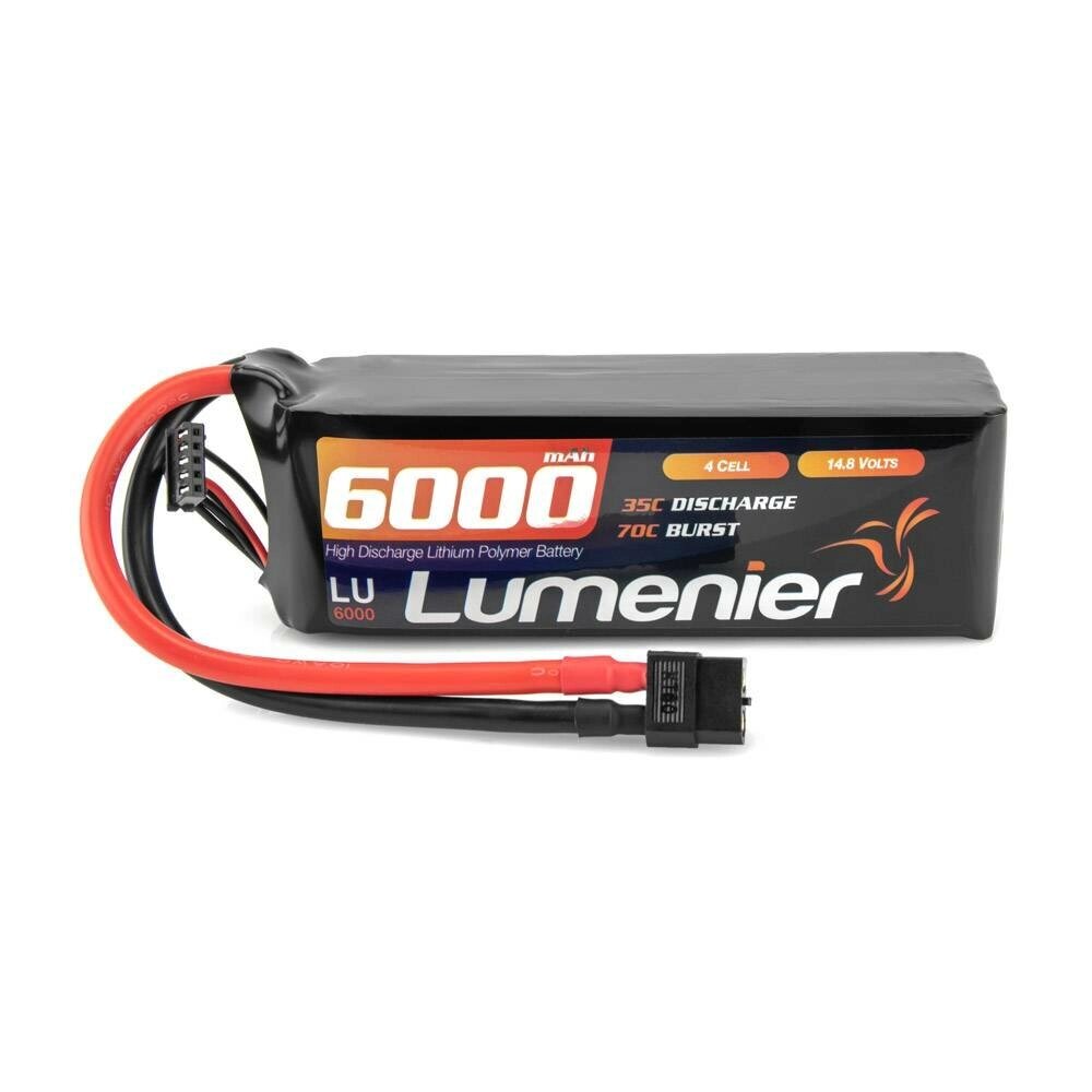 Lumenier 14.8V 6000mAh 4S 35C LiPo Батарея Разъем XT60 для RC Дрон - Узбекистан