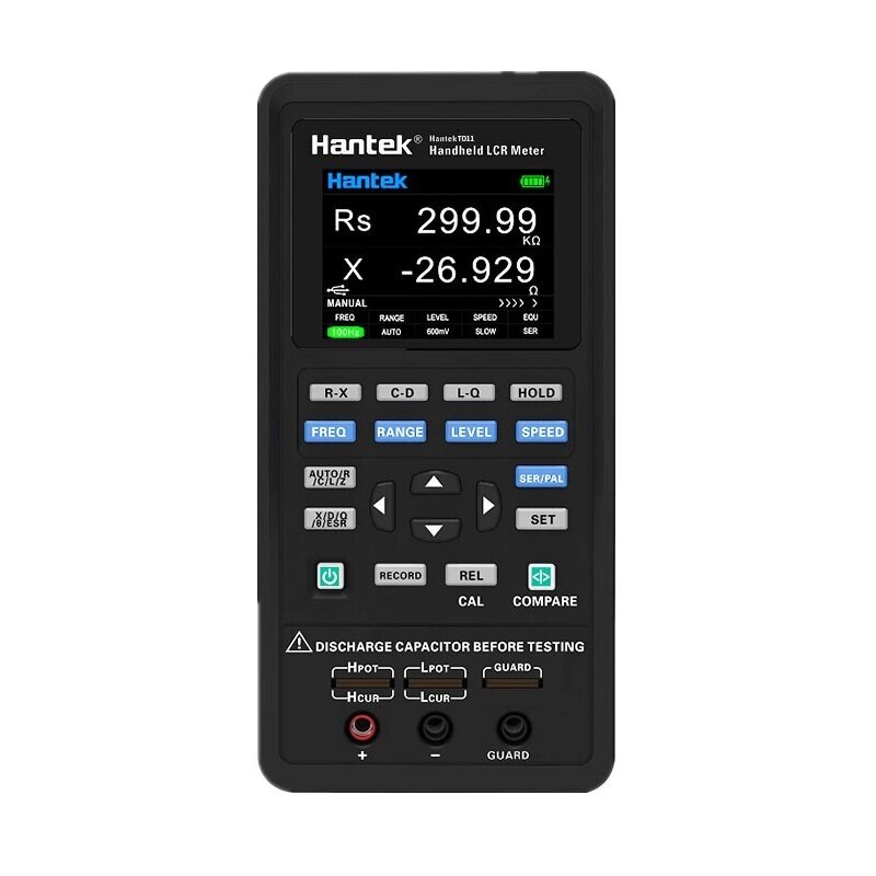 Hantek Digital LCR Meter Портативный Handeld Тестер для измерения сопротивления индуктивности и емкости Набор - отзывы