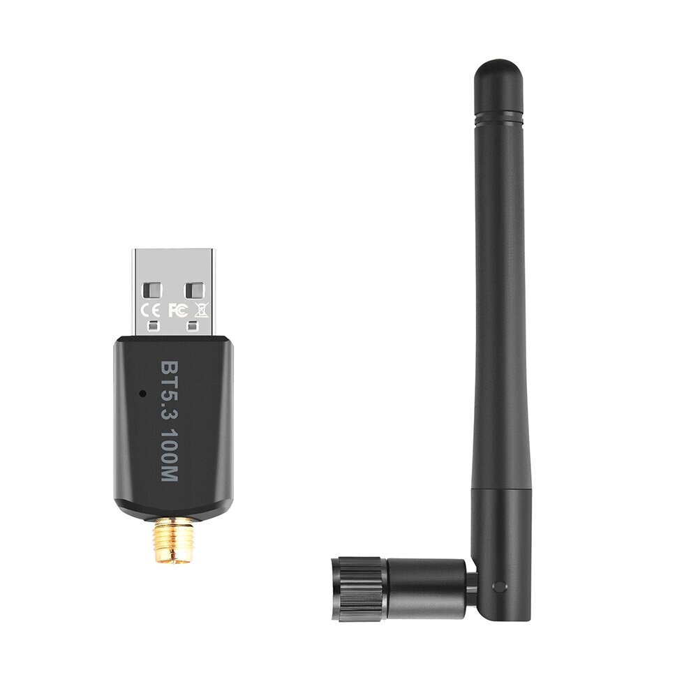 RTL807 bluetooth-совместимый 5.3 USB-адаптер Dongle 100M Long Range Поддержка Windows 7/win8.1/win10/11 для ПК - заказать