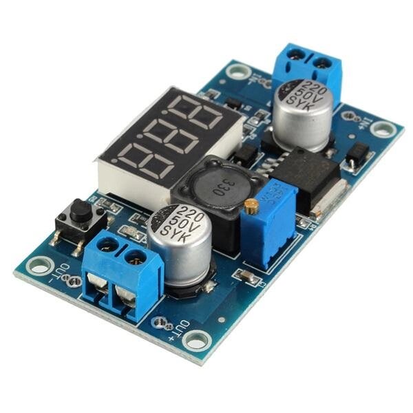 3Pcs LM2596 DC-DC регулятор напряжения Регулируемый понижающий модуль питания с Дисплей - преимущества