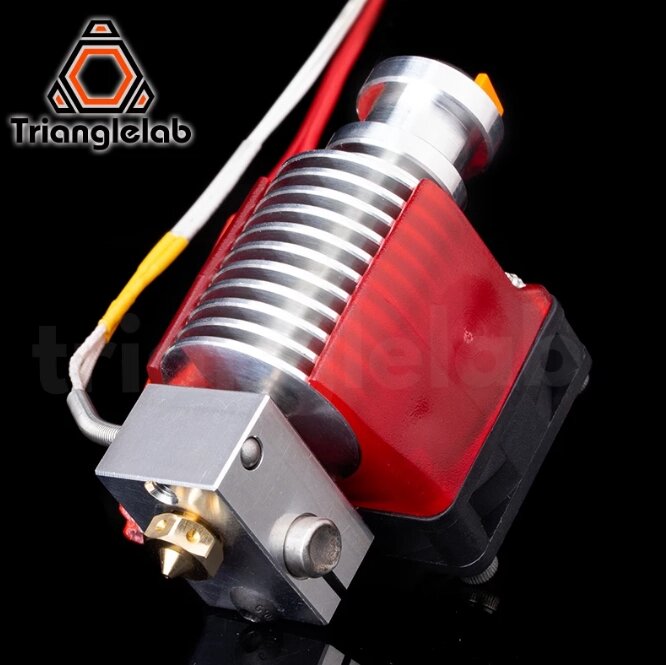 Trianglelab / Dforce цельнометаллический V6 Hotend 12 В / 24 В Дистанционный Bowen Print J-образная головка Hotend и к - отзывы