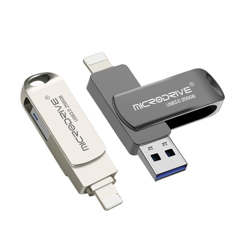 Microdrive 128GB USB Flash Drive USB3.0 Dual Interface High Speed Pendrive Mini Portable Memory U Disk для телефона, тел - Узбекистан