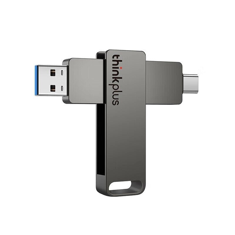 Lenovo Thinkplus МУ110 Type-C и USB3.2 Flash Диск с двойным металлическим интерфейсом 64GB 128 ГБ 256 ГБ 512 ГБ Высокоск - характеристики