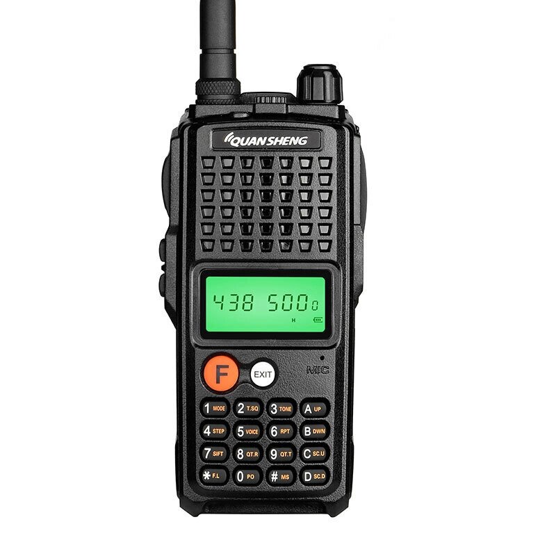 Quansheng TG-K10AT 10 Вт Walkie Talkie 128 каналов 10 км UHF400-470 МГц 4000 мАч Радио Comunicador Portable Handheld Two - Узбекистан