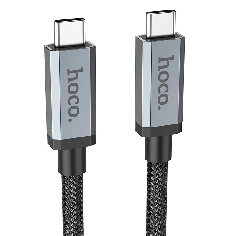 HOCO US06 100 Вт USB-C к Type-C Кабель USB3.2 20 Гбит/с Высокоскоростная передача данных 4K 60 Гц Передача видео 1M Длин - Андижан