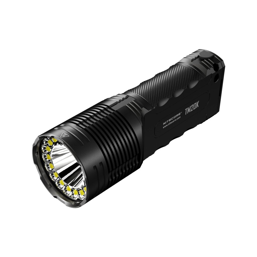 NITECORE TM20K 20 000 люмен сильный USB перезаряжаемый фонарик 19 шт. ВЕЛ мощный ВЕЛ фонарик - описание