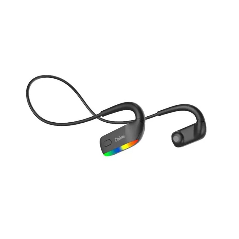 А01 IPX7 Водонепроницаемы True Bone Conduction Наушник Bluetooth V5.0 220 мАч Батарея RGB Light Спортивная гарнитура с н - акции