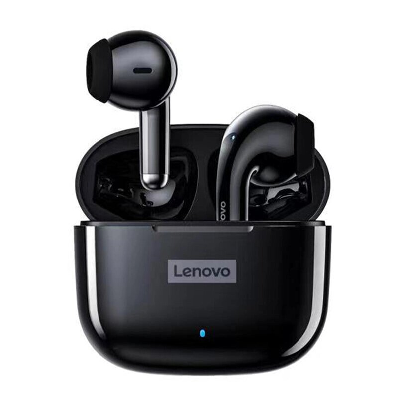 Новые беспроводные наушники Lenovo LP40 TWS Bluetooth 5.1 с технологией шумоподавления ENC, стереозвуком HiFi и водонепр - опт