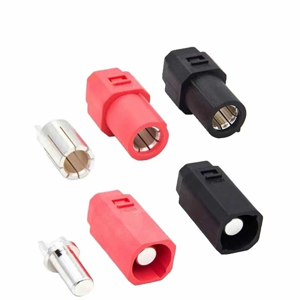 Amass SH8.0 Large Current Flame Retardant Power Plug Male Female Connector AS250-1/2 8mm for RC Model Battery - интернет магазин