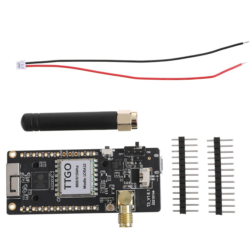 Lilygo TTGO lora32 868 мгц ESP32 lora OLED 0,96 дюймов SD-карта bluetooth WIFI беспроводной модуль ESP-32 SMA IP5306 - преимущества