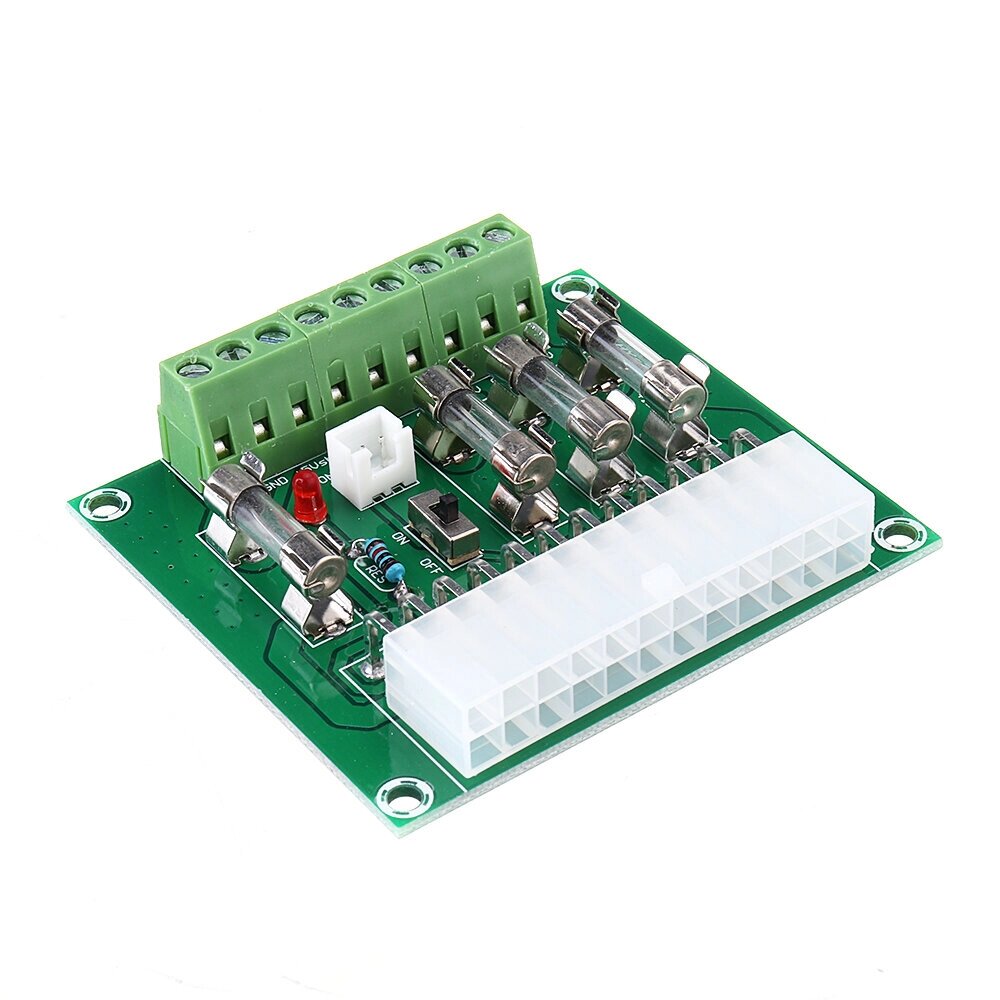 Адаптер питания ATX ATX Компьютер PC Power Board Блок питания DC Plug Коннектор + 3.3V + 5V -12V + 12V + 5V - наличие