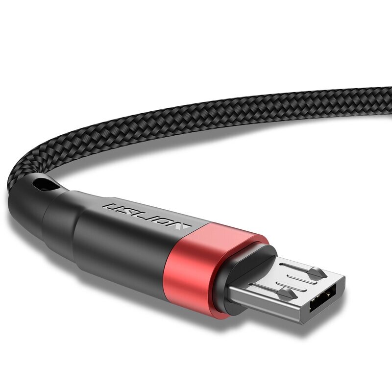 УСЛИОН 3A USB-A кабель Micro USB QC3.0 для быстрой зарядки и передачи данных Медь Core Line 1M/2 м длиной для Samsung дл - розница