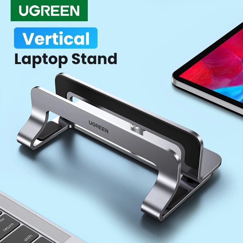 Вертикальный ноутбук UGREEN Stand Holder для Mac. Book Air Pro, алюминиевая складная подставка для ноутбука, поддержка ноу - Андижан