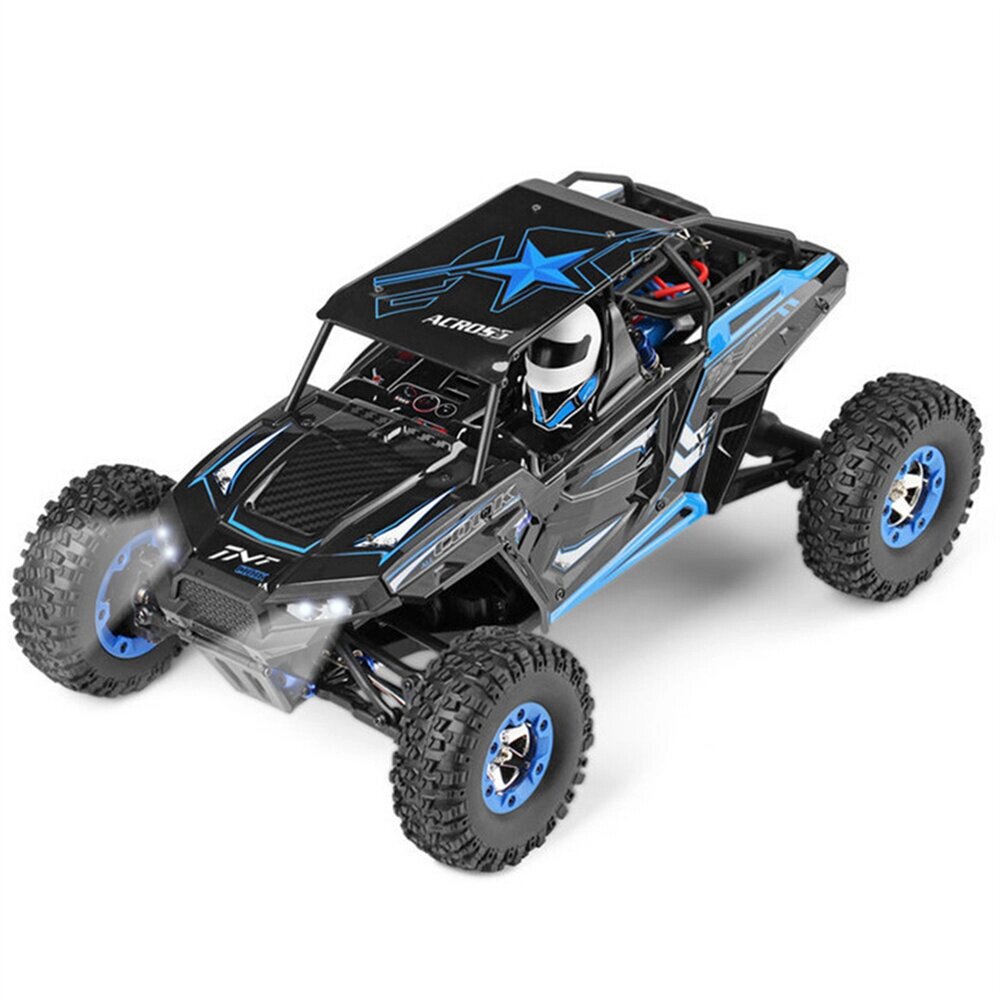 WLtoys 12428-b 1/12 2.4G 4WD RC Авто Электрические 50KM / h Высокоскоростные внедорожные грузовые игрушки - скидка