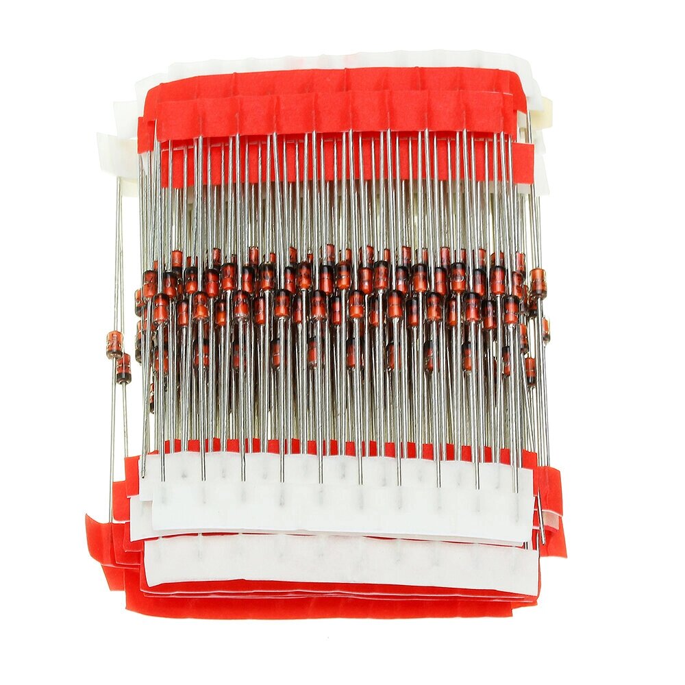 250 Pcs 25 Values 1W Стабилитрон в ассортименте Набор 3V To 33V Assortment Kit - особенности