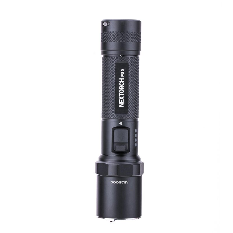 NEXTORCH P80 P9 LED 1300LM Flashlight Double Switch 4 Modes Type-C Rechargeable Waterproof Mini Pocket Tactical Torch - наличие