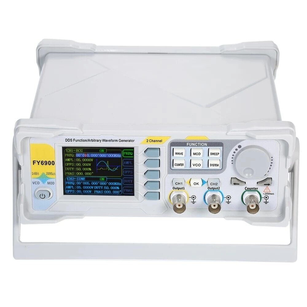 FY6900 100MHz Signal Generator High Precision Digital DDS Dual-channel Function Signal/Arbitrary Waveform Generator - сравнение