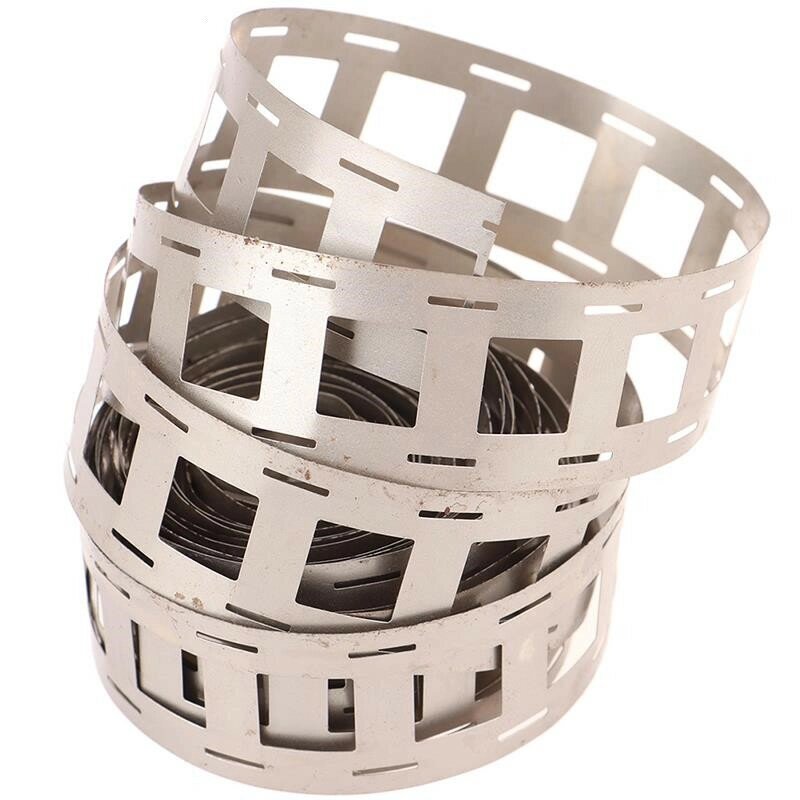 Nickel Strip 2P 0.15*27mm Nickel Strip For 18650 Lithium Battery Welding Tape High Purity Pure Nickel Belt - сравнение