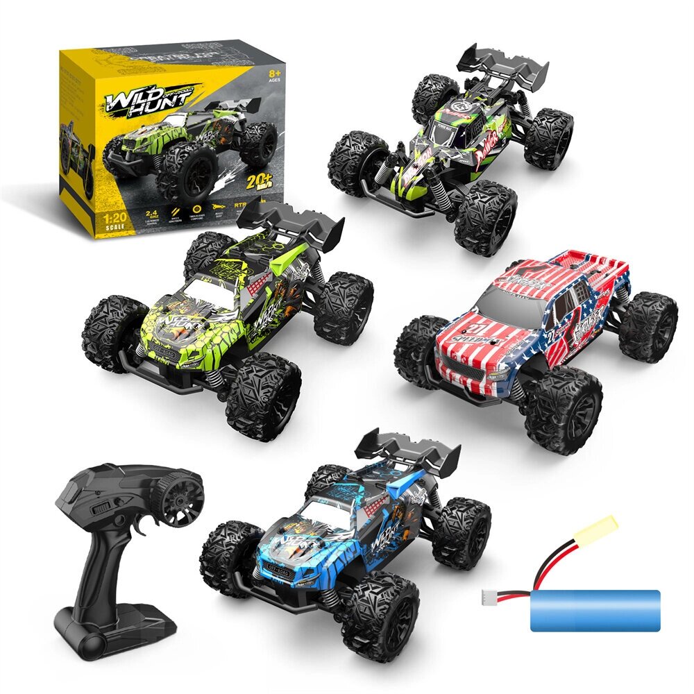 Deer Man S7 1/20 2.4G Mini RTR RC Car Off Road Vehicle Models Toy - Андижан