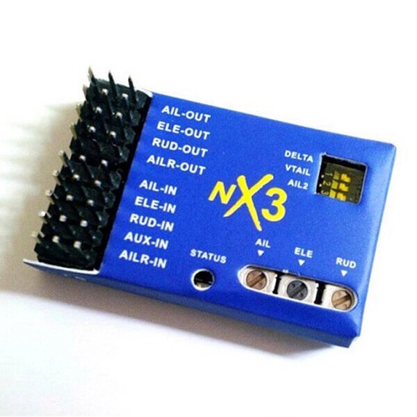 NX3 3D Flight Controller Gyroscope Balance For Fixed-wing Aircraft RC Airplane - заказать