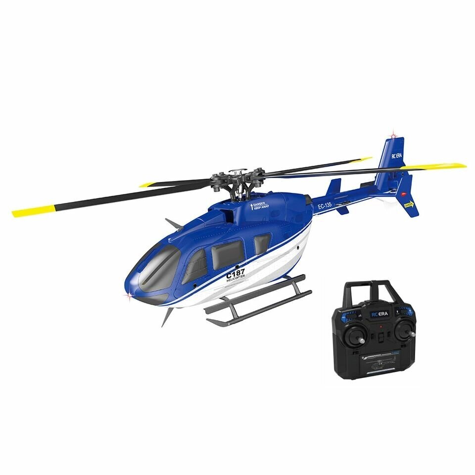 RC ERA C187 2.4G 4CH 6-axis Gyro Optical Flow Localization Altitude Hold Flybarless Scale RC Helicopter RTF - отзывы