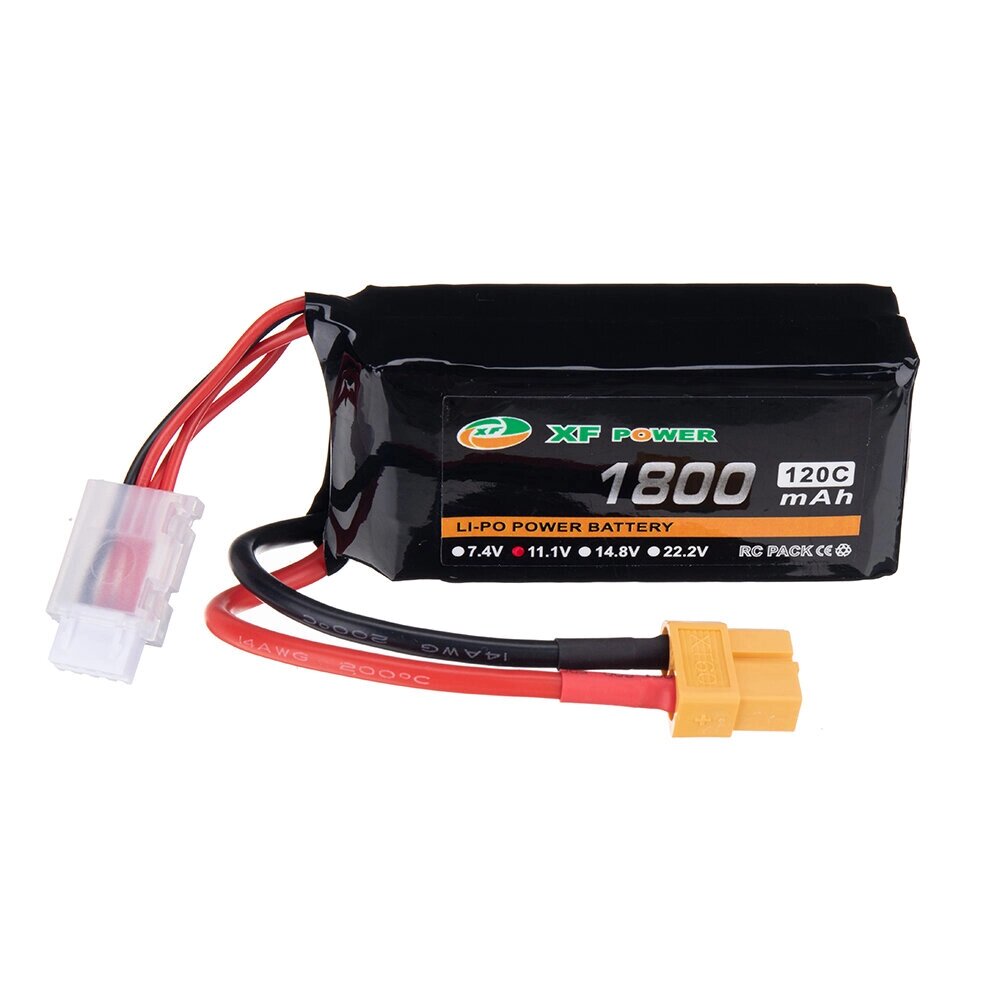 XF POWER 11,1 в 1800 мач 120C 3S lipo батарея разъем XT60 для RC дрон - гарантия