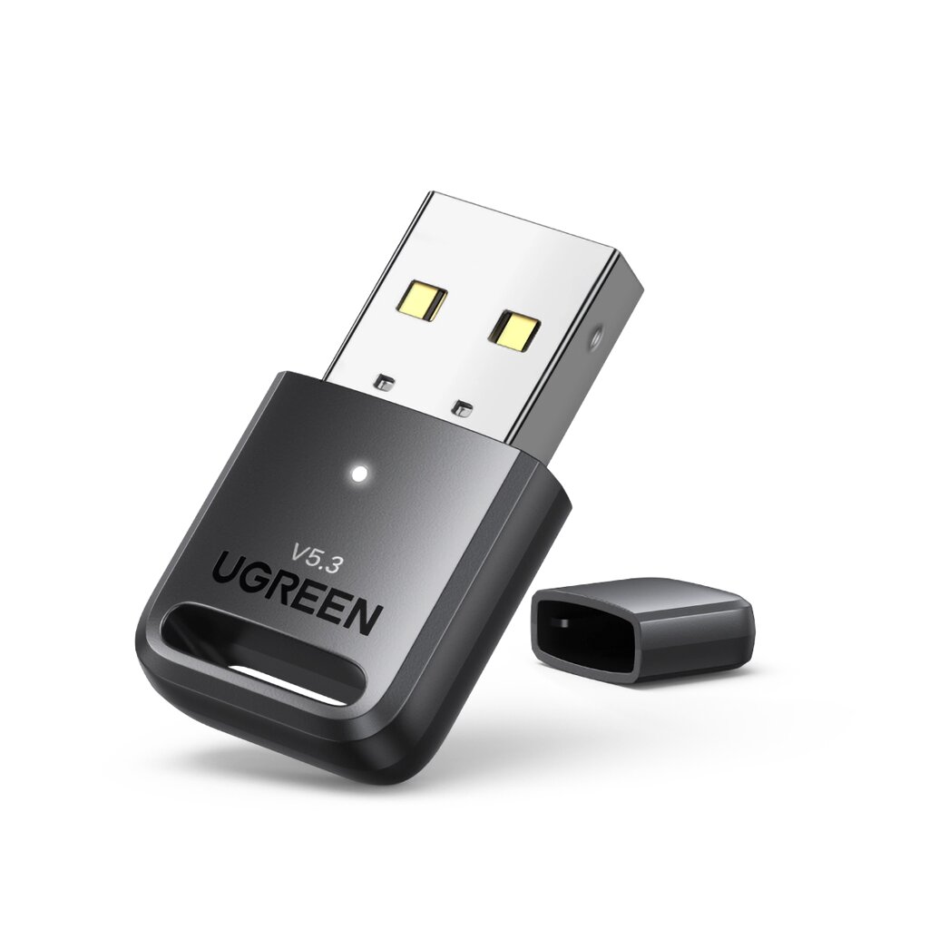 Ugreen USB Bluetooth 5.3 адаптер WIN10 Free Drive Audio Приемник для ПК - акции