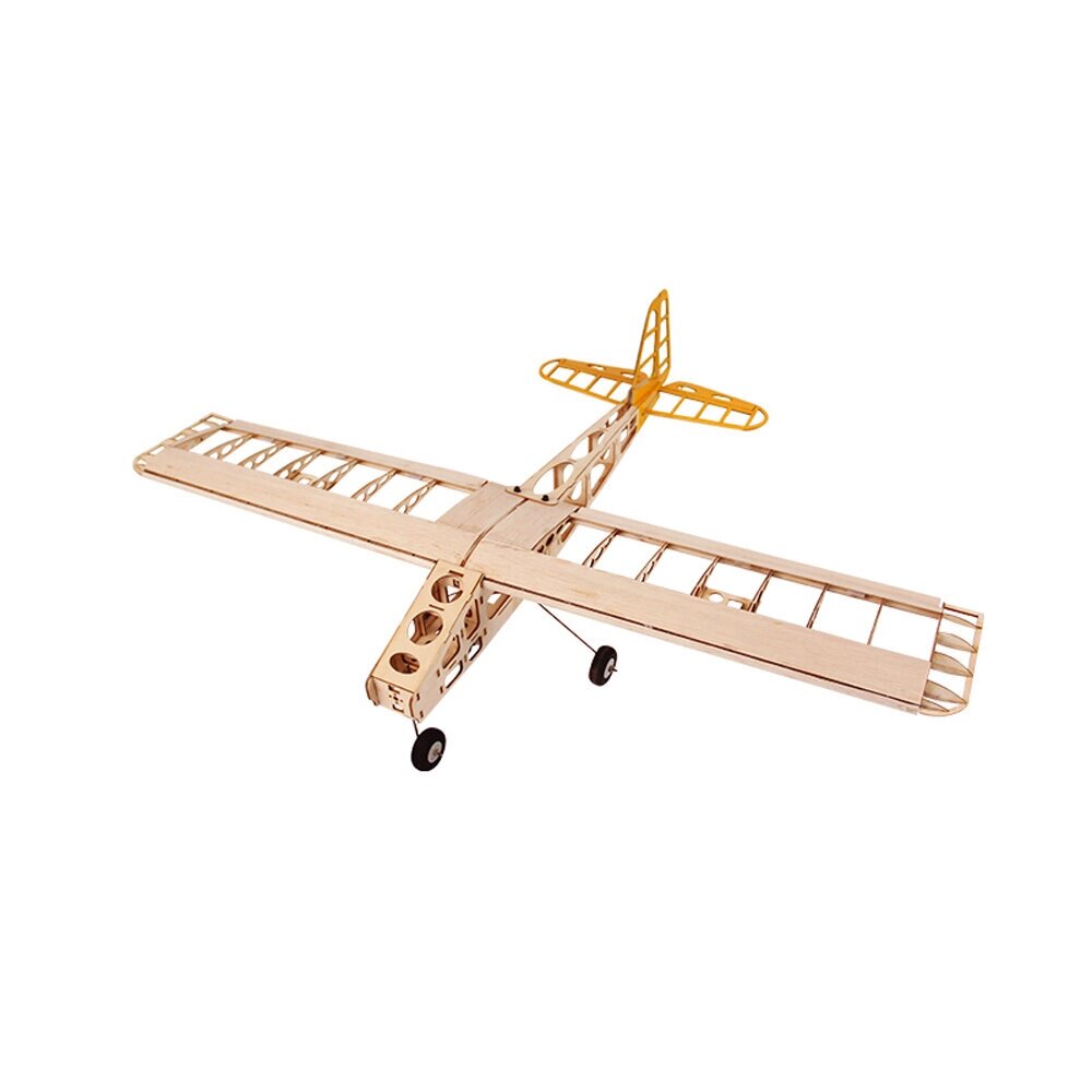 JWRC Skyhawk 1025mm Wingspan Balsa Wood RC Airplane Trainer KIT для начинающих - скидка