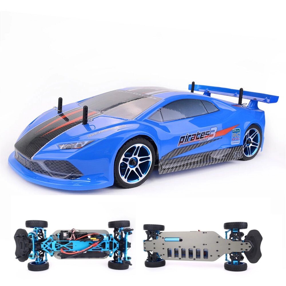 ZD Racing Пираты3 ТС-10 1/10 2.4G 4WD 60 км / ч RC Car Электрический бесщеточный туристический транспорт Модель RTR - розница