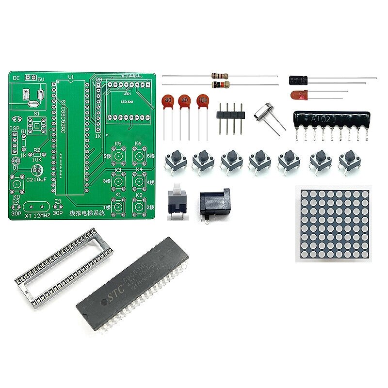 Материнская плата 5V Simulation Elevator System Electronic Набор - розница