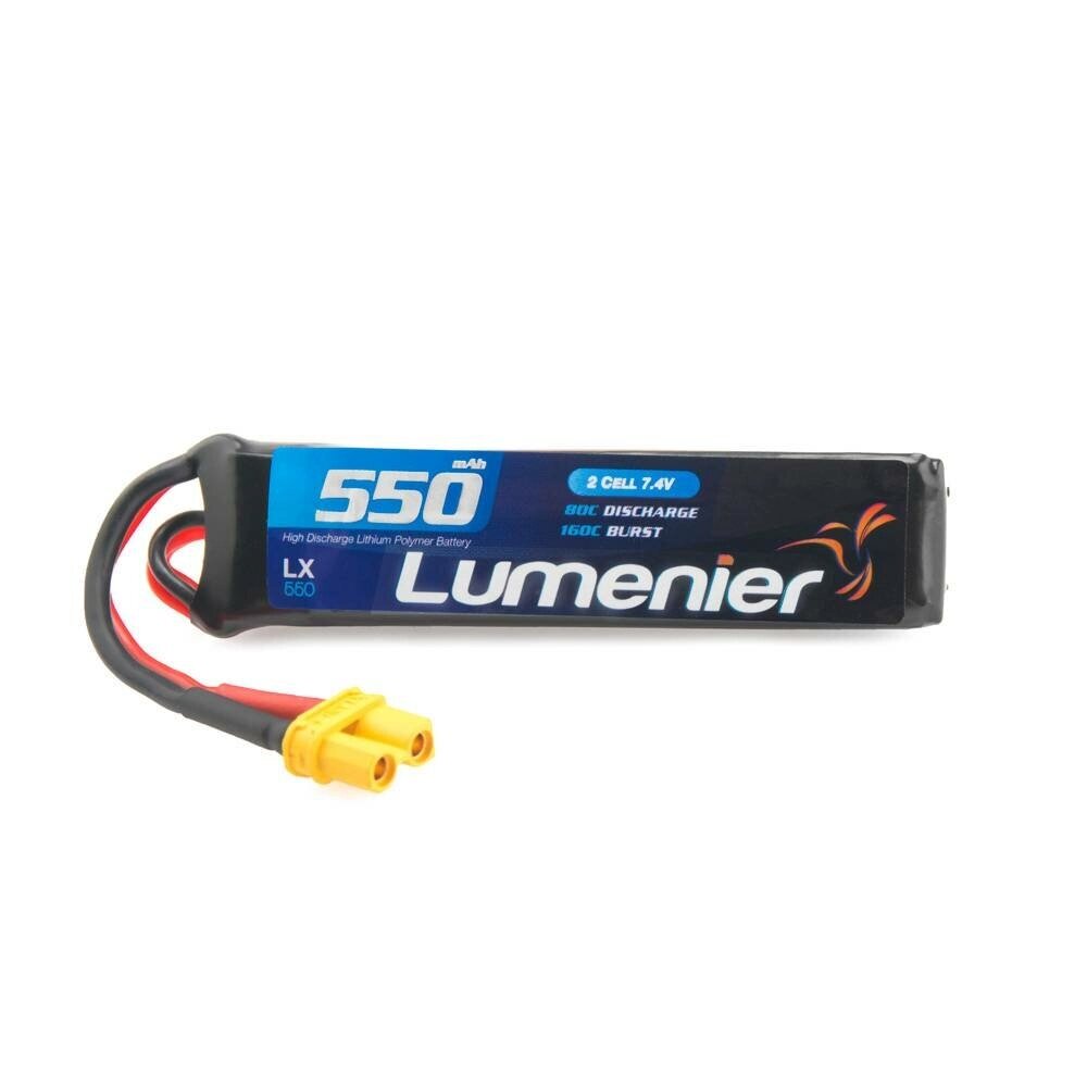 Lumenier 7,4 В 550 мАч 2S 80C LiPo Батарея XT30 Штекер для RC Дрон - фото