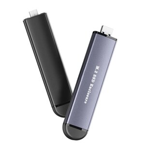 Пинруи 2 в 1 корпус SSD M. 2 6 гбит/с/10 гбит/с type-C 3.1 gen2 USB 3.0 на M. 2 внешний жесткий диск NVME/SATA коробка