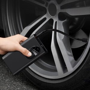 Портативный насос Baseus Насос Авто Воздушный компрессор Smart Digital Tire Насос с Светодиодный для велосипеда Авто мот