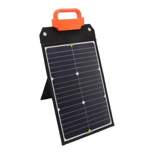 Портативный Солнечная Панель 50 Вт 18 В Солнечная Батарея Складное зарядное устройство с выходом постоянного тока PD Typ
