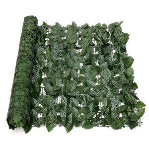 Расширение 1 * 3M Искусственный Lvy Лист Wall Fence Green Сад Экран Хедж-украшения