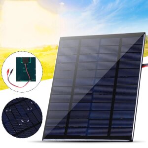 Разъемный солнечный панель 10 Вт с креплениями, поликристаллические кремниевые солнечные элементы, IP65, портативный, во