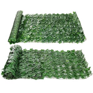 Решетка для сада с панелями декоративной искусственной зелени Ivy Leaf размером 3х1 м.