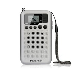 Retekes TR106 Mini Радио Портативный Радио FM AM Радио с LCD Дисплей Динамик с цифровой настройкой Разъем для наушников